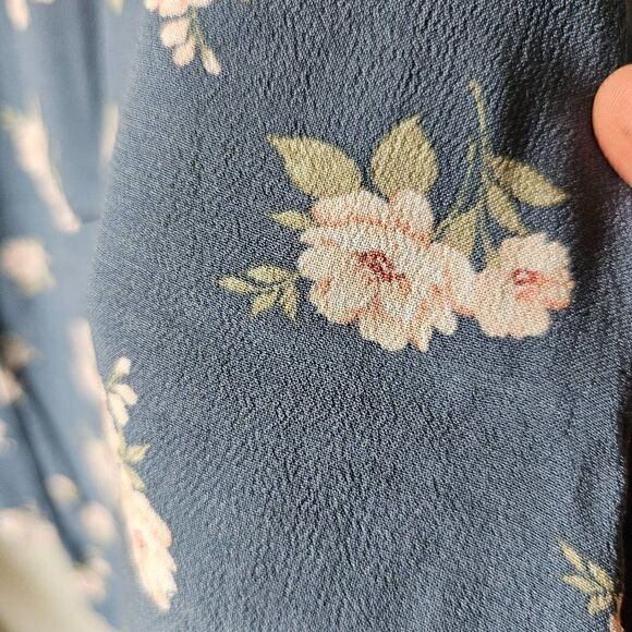 EUC AMERICAN EAGLE OUTFITTERS FLORAL MINI SKIRT SIZE XL - Picture 3 of 14